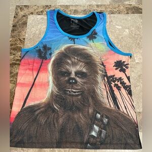 Star Wars Theme Tank Top, SZ L,